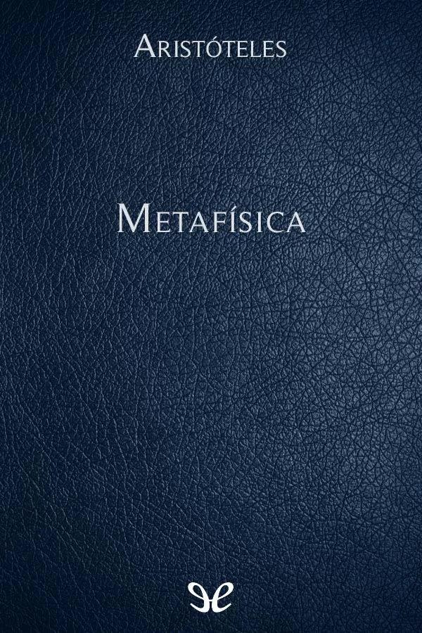 Aristteles - Metafsica
